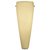 Fossa Wall Sconce in Satin Nickel
