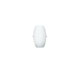 Shell Wall Sconce in Satin Nickel