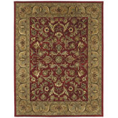 Mystic William Garden Red Rug