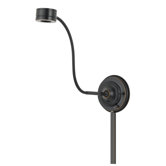 LED Wall Lamp in Dark Bronze