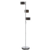 Three Light Floor Lamp in Chrome