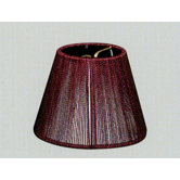 Burgundy String Shade