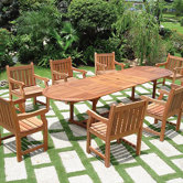 Vista 9 Piece Dining Set