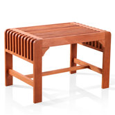 Backless Wood Picnic Bench