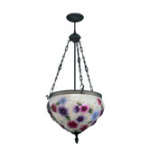 Cosmos Pairpoint 3 Light Foyer Inverted Pendant