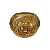 Amber Speckle Round Bowl