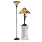 Quill Table and Floor Lamp Set