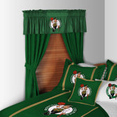 Boston Celtics Drape and Valance Set