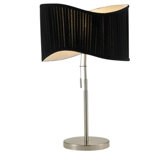 Symphony Table Lamp in Satin Steel
