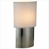 Sophia Table Lamp in Satin Steel