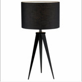 Director Table Lamp in Black