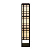 Middleton  Floor Lantern in Black