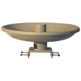 Heated Bird Bath with Feeder