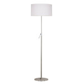 Propel  Floor Lamp in Brushed Steel
