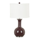 Mimic Table Lamp in Gloss Chocolate