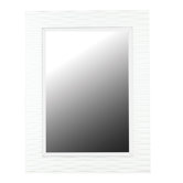 Kendrick Wall Mirror in Gloss White/Off White