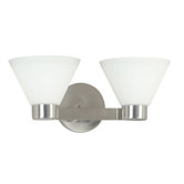 Maxwell Vanity in Brushed Steel