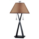 Wright 33" Table Lamp in Bronze