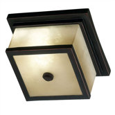 Plateau Outdoor Flush Mount in Oil Rubbed Bronze