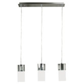 Cylinder 3 Light Linear Island Pendant