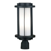 Lumi Outdoor Post Lantern in Espresso Bronze