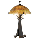 Santa Fe Table Lamp in Chocolate Caramel