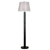 Linea Floor Lamp in Espresso Finish