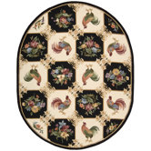 Country Heritage Animal Print Novelty Rug