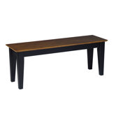 Essentials Shaker Wood Bench