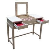 Unfinished Vanity Table