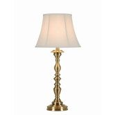33.25" Table Lamp in Antique Brass