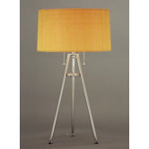 Tripod Floor Lamp in Brushed Steel