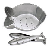 Fancy Fish 12.5" Salad Bowl