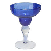 Iris Margarita Glass in Cobalt Blue (Set of 4)