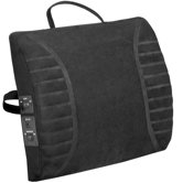 Massaging Lumbar Cushion with Strap