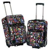 Wardrobe 2 Piece Luggage Set