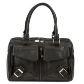 Buckle Satchel Handbag