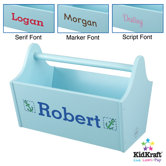 Toy Box Caddy in Ice Blue