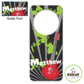 Personalized Guitar Door Hanger