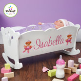 Personalized Doll Cradle Doll Furniture