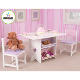 Heart Kids' 7 Piece Table and Chair Set