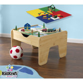 2-in-1 Lego and Train Activity Table