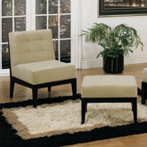Dupont Chair and Ottoman