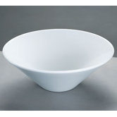 8.25" x 18.88" Round Ceramic Vessel Sink without Overflow in White