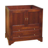 Traditions Milano 36" Bathroom Vanity Cabinet in Colonial Cherry