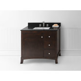 Hampton 36" Wood Vanity Set