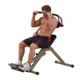 Semi-Recumbent Ab Bench