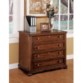 Camden Lateral File in Ginger Cherry