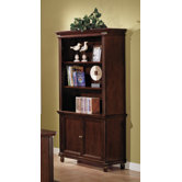Keystone Bookcase in Tawny Brown