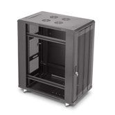 22U Standard 19" Vented Rear and Front Door